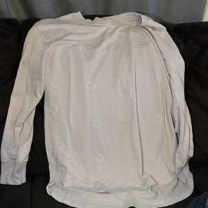 Jane and Delancey Light Pink Blouse with Heart Accents